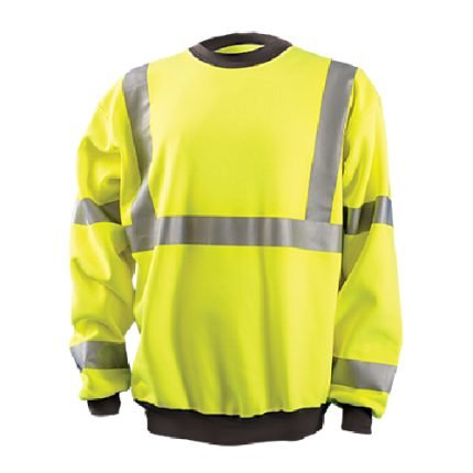 Hi Viz Light Weight Safety Sweatshirt