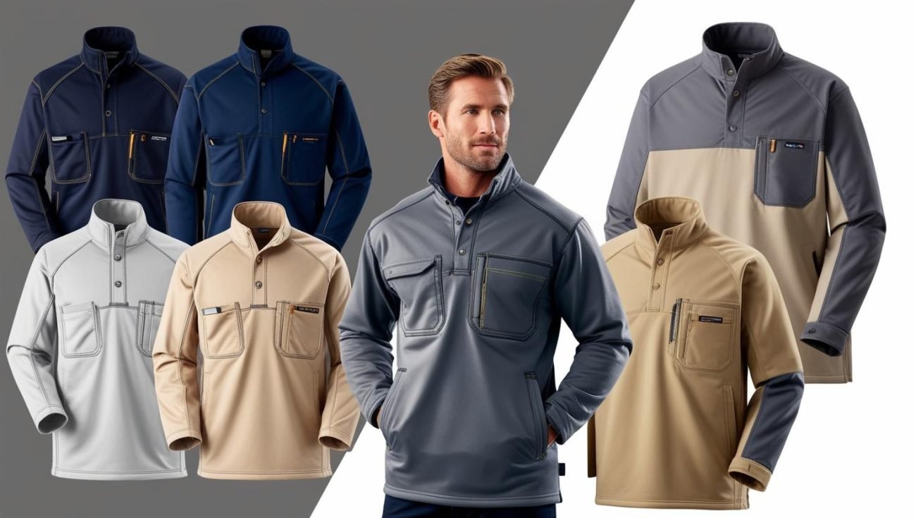 Professional WorkWear Pullovers That Combine Comfort and Durability