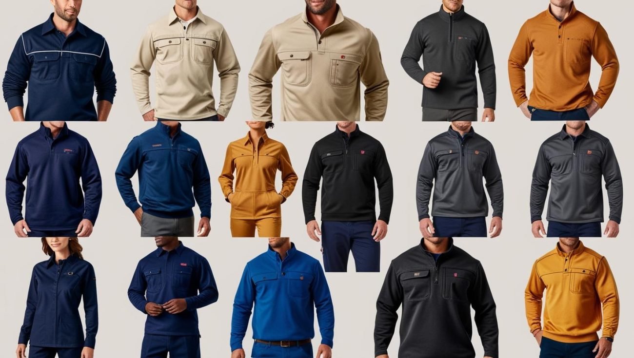 Professional WorkWear Pullovers That Combine Comfort and Durability: WorkWear Clothing