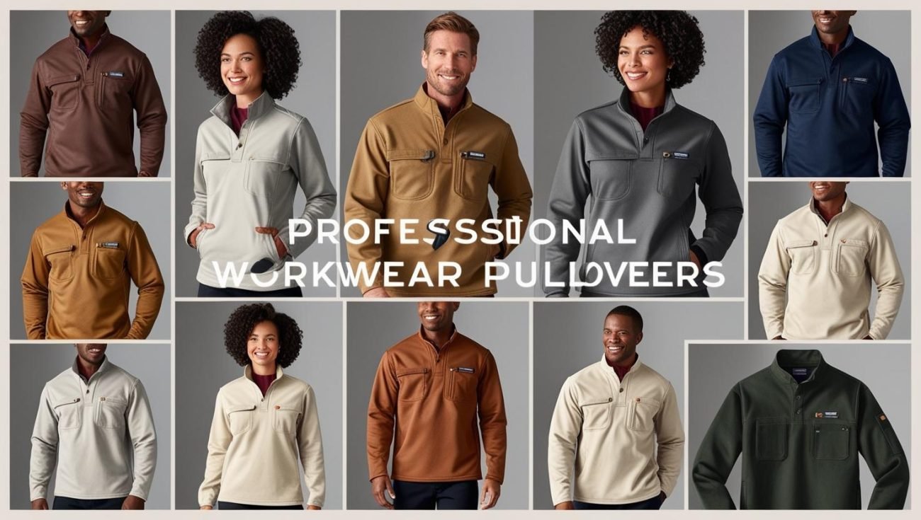 Professional WorkWear Pullovers That Combine Comfort and Durability: WorkWear Clothing