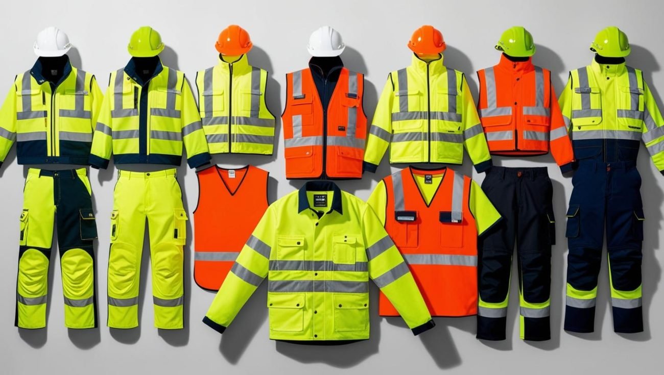 Hi-Vis Workwear Clothing for Construction and Road Safety