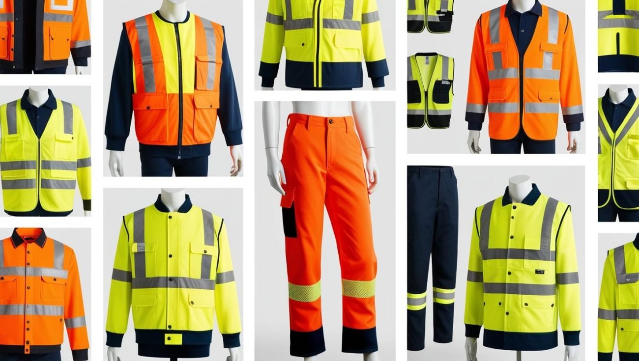 Hi-Vis Workwear Clothing for Construction and Road Safety