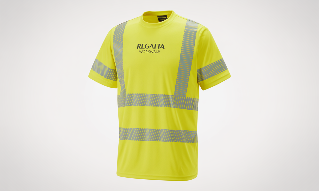 Why the Regatta Hi Vis T-Shirt from WorkWear Clothing is Essential
