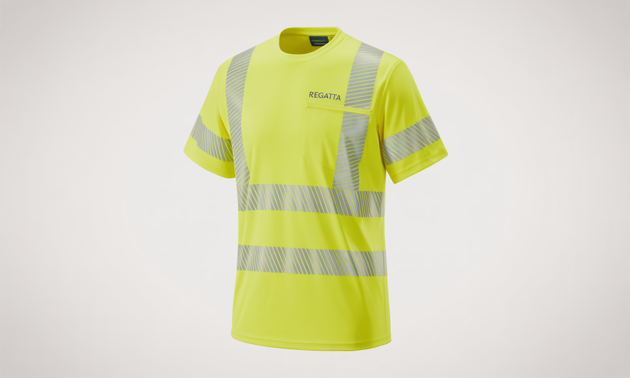 Why the Regatta Hi Vis T-Shirt from WorkWear Clothing is Essential