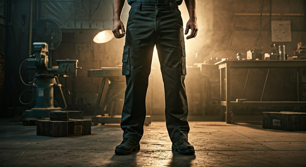 Durable Work Pants with Integrated Knee Pads Available at Premier Workwear Clothing Retailers